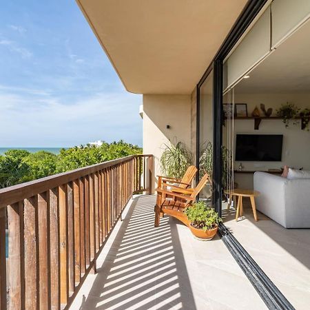 Hermoso Departamento Con Vista Al Mar Isla Holbox ภายนอก รูปภาพ