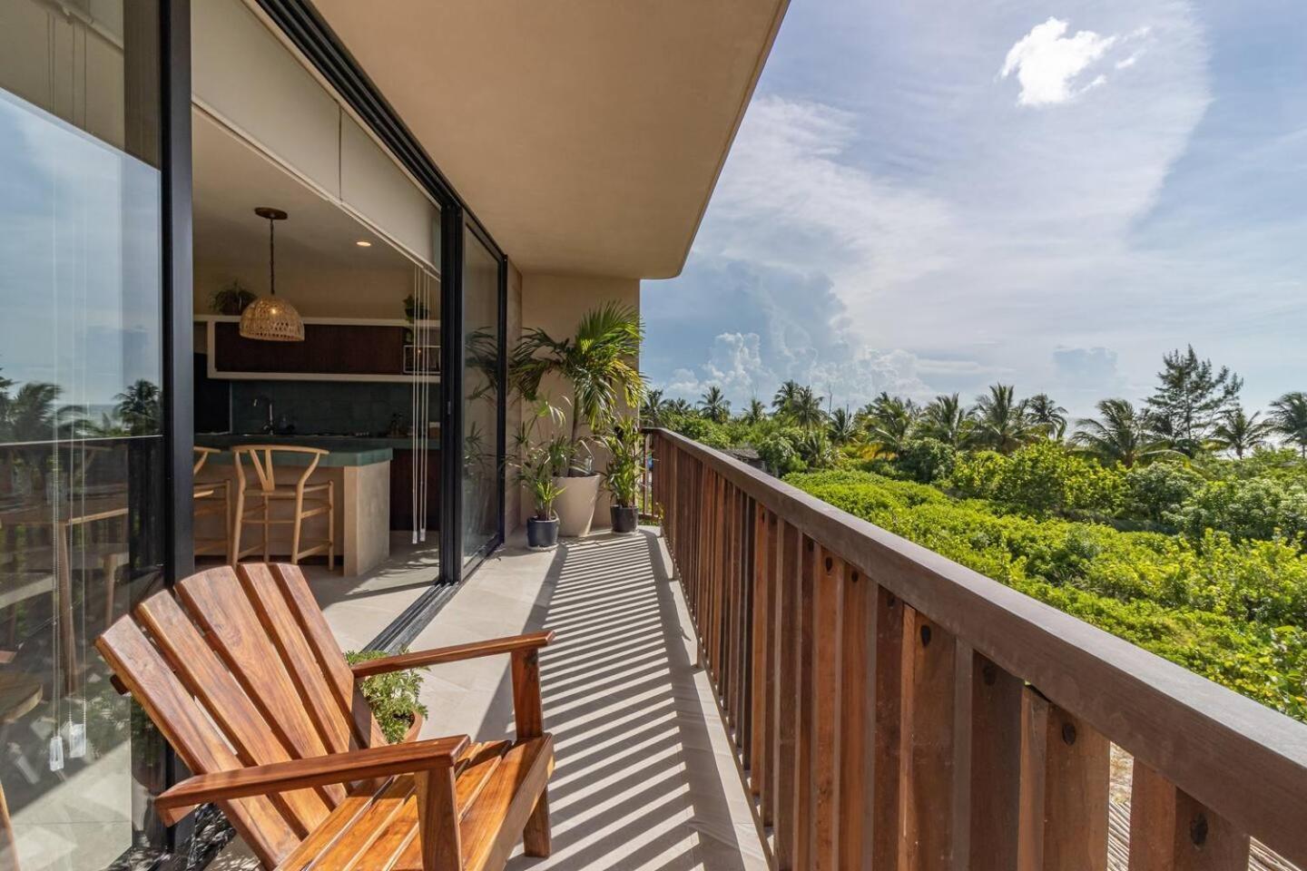 Hermoso Departamento Con Vista Al Mar Isla Holbox ภายนอก รูปภาพ