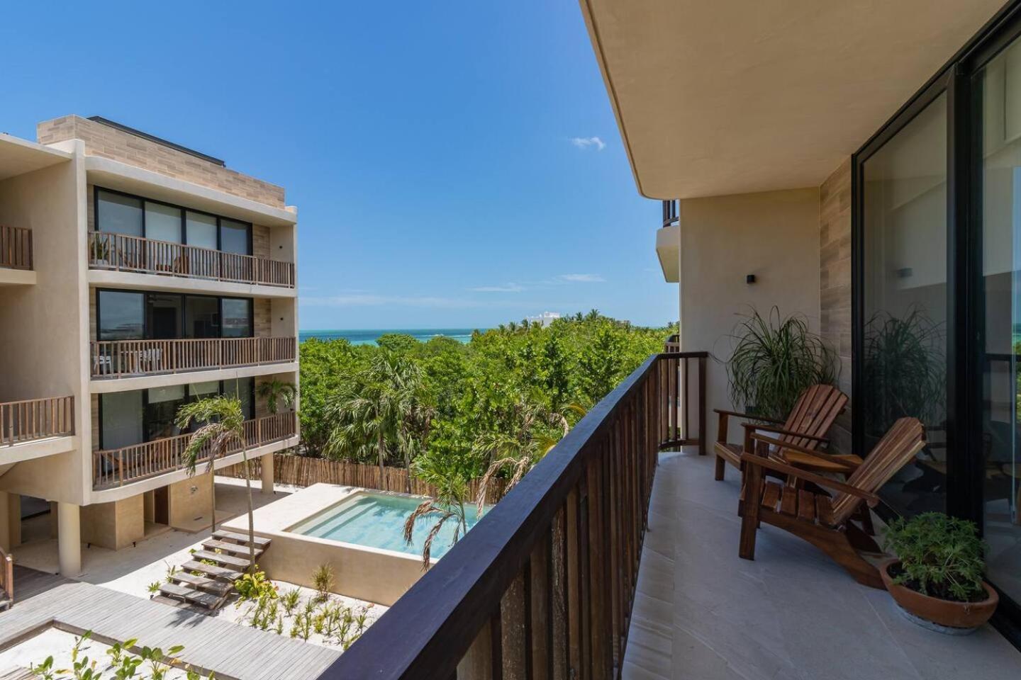 Hermoso Departamento Con Vista Al Mar Isla Holbox ภายนอก รูปภาพ