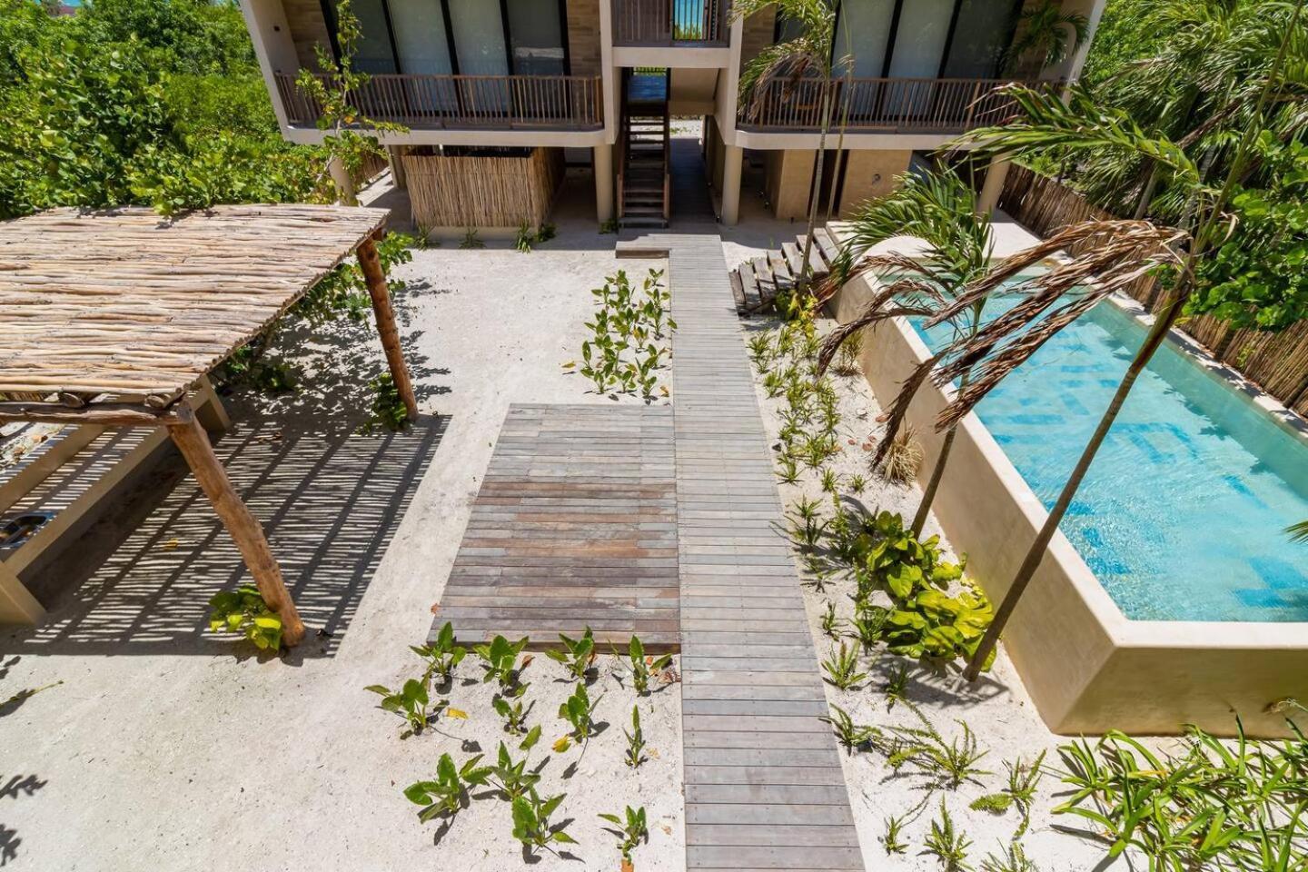 Hermoso Departamento Con Vista Al Mar Isla Holbox ภายนอก รูปภาพ