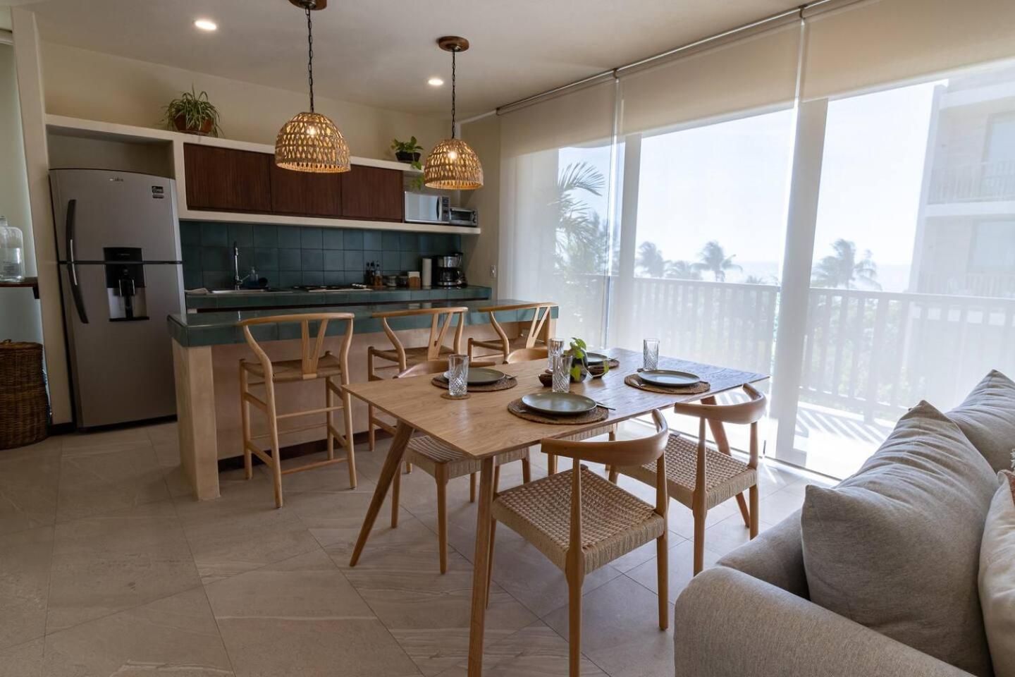 Hermoso Departamento Con Vista Al Mar Isla Holbox ภายนอก รูปภาพ